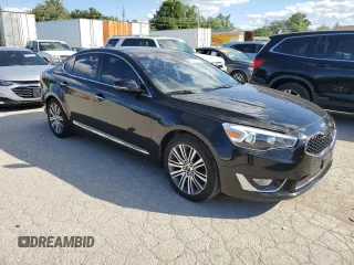 2015 Kia Cadenza Premium with VIN KNALN4D72F5176604, listed as a Copart auction lot 58287744 with 69,419 mi miles and Salvage Title. Bid and sale history available at carsss.com. Image 4.