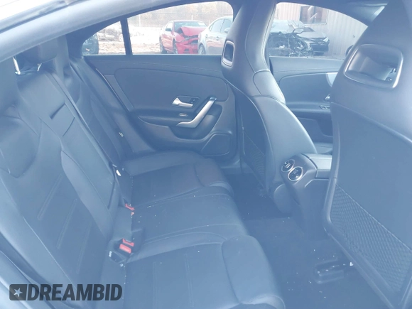 2020 Mercedes-Benz CLA with VIN WDD5J4HB1LN035806, listed as a IAAI auction lot 41023137 with 39,620 mi miles. Bid and sale history available at carsss.com. Image 8.