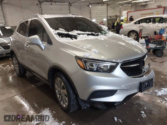 2018 Buick Encore Preferred with VIN KL4CJESB6JB598732, listed as a IAAI auction lot 41612877 with 71,590 mi miles. Bid and sale history available at carsss.com. Image 1.