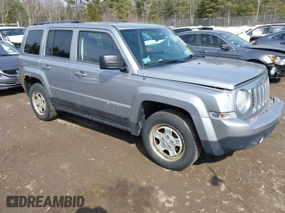 2014 Jeep Patriot Sport z VIN 1C4NJRBB5ED815798, wystawiony jako IAAI lot #41795546 z przebiegiem 106 875 mil mil oraz . Historia ofert i sprzedaży dostępna na DreamBid. Obrazek 1.