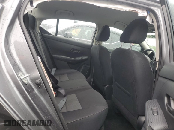2024 Nissan Sentra SV with VIN 3N1AB8CV4RY307083, listed as a Copart auction lot 60912005 with 37,070 mi miles and Salvage title. Bid and sale history available at DreamBid. Image 10.
