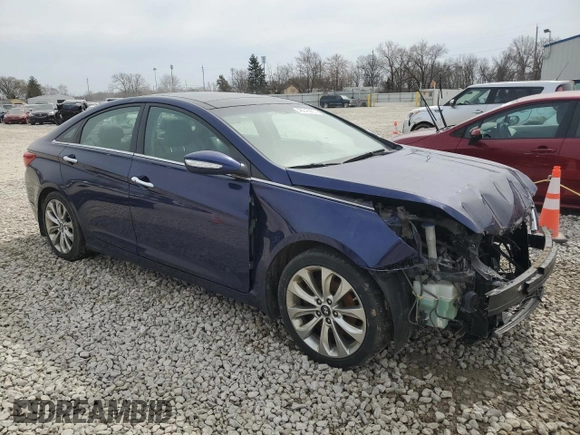2012 Hyundai Sonata SE with VIN 5NPEC4AB6CH393496, listed as a Copart auction lot 49240065 with 198,275 mi miles and Salvage Title. Bid and sale history available at carsss.com. Image 4.