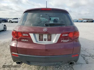 2010 Acura RDX Tech Pkg with VIN 5J8TB2H52AA004969, listed as a Copart auction lot 53607495 with 172,962 mi miles and Salvage Title. Bid and sale history available at carsss.com. Image 6.