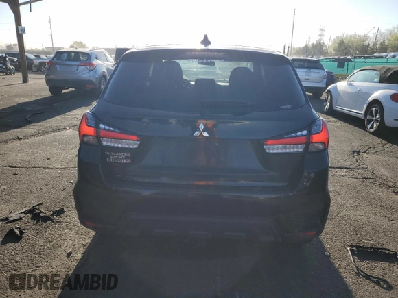 2020 Mitsubishi Outlander ES with VIN JA4AR3AU1LU024702, listed as a Copart auction lot 53568835 with 122,706 mi miles and Clean title. Bid and sale history available at DreamBid. Image 6.