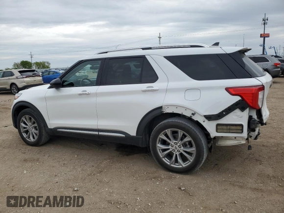 2022 Ford Explorer Limited z VIN 1FMSK8FH1NGB06210, wystawiony jako Copart lot #57677155 z przebiegiem 36 697 mil mil oraz Szkoda całkowita • Salvage title. Historia ofert i sprzedaży dostępna na DreamBid. Obrazek 2.