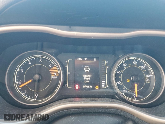 2017 Jeep Cherokee Latitude with VIN 1C4PJLCB3HW514461, listed as a Copart auction lot 55848785 with 50,768 mi miles and Salvage title. Bid and sale history available at DreamBid. Image 9.