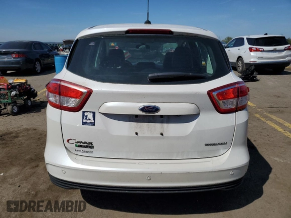 2017 Ford C-Max Energi Titanium with VIN 1FADP5FU1HL106901, listed as a Copart auction lot 51424934 with 0 mi miles. Bid and sale history available at carsss.com. Image 6.