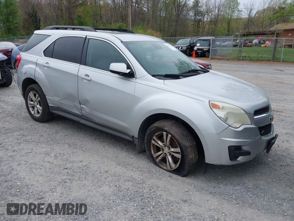 2012 Chevrolet Equinox LT w/1LT with VIN 2GNFLEE51C6123389, listed as a IAAI auction lot 41967418 with 204,967 mi miles. Bid and sale history available at carsss.com. Image 1.