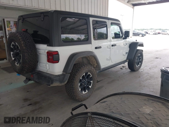 2024 Jeep Wrangler Rubicon X с VIN 1C4RJXR65RW211676, выставлен на аукционе IAAI как лот 42359215 с пробегом 3 143 миль миль и . История ставок и продаж доступна на DreamBid. Изображение 4.