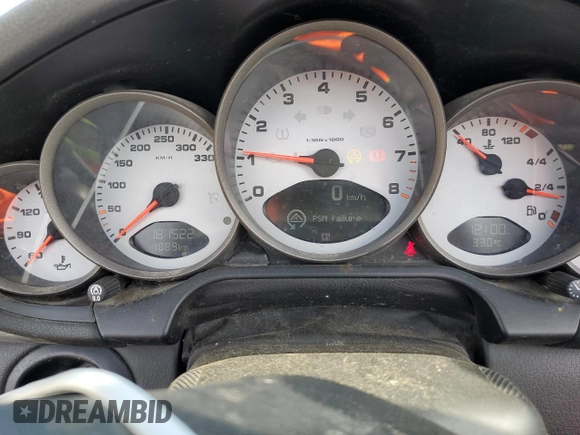 2006 Porsche 911 Carrera S with VIN WP0CB29916S769382, listed as a Copart auction lot 64796444 with 181,522 mi miles and Salvage Title. Bid and sale history available at carsss.com. Image 9.