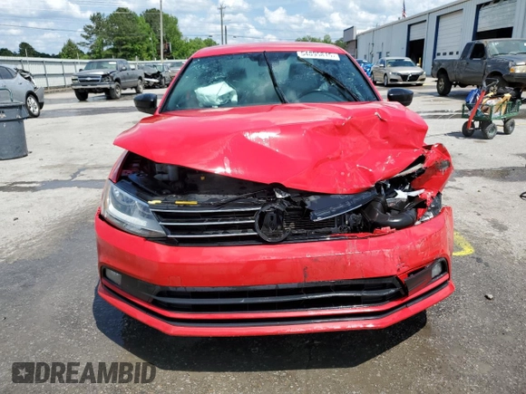 2016 Volkswagen Jetta Sport with VIN 3VWD17AJ8GM334232, listed as a Copart auction lot 54895815 with 146,515 mi miles and Salvage title. Bid and sale history available at DreamBid. Image 5.