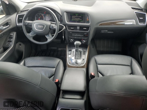 2014 Audi Q5 Premium Plus with VIN WA1CMAFP0EA079029, listed as a Copart auction lot 51653925 with 121,047 mi miles and Salvage title. Bid and sale history available at DreamBid. Image 8.