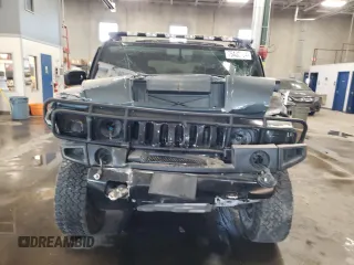 2006 Hummer H2 with VIN 5GRGN23U86H113357, listed as a Copart auction lot 75432754 with 170,799 mi miles and Salvage Title. Bid and sale history available at carsss.com. Image 5.