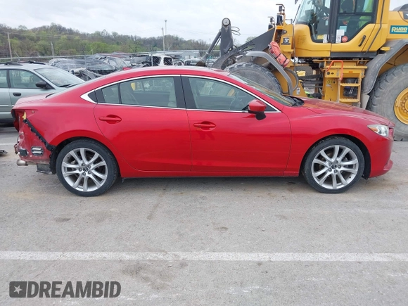 2015 Mazda 6 i Touring with VIN JM1GJ1V5XF1213756, listed as a IAAI auction lot 41943777 with 105,736 mi miles and . Bid and sale history available at carsss.com. Image 14.
