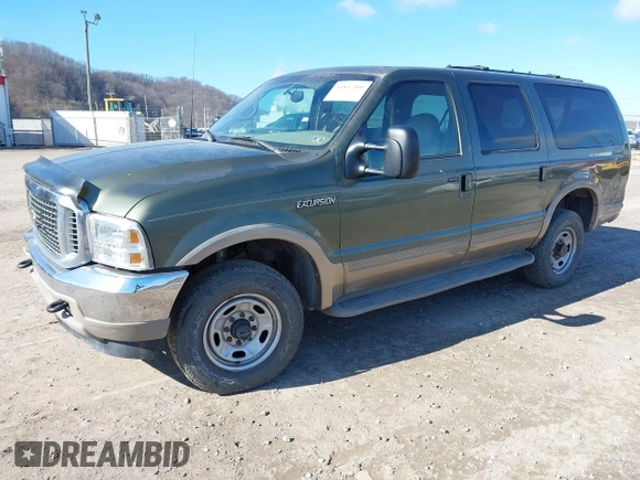 2001 Ford Excursion Limited with VIN 1FMNU43S21EA39638, listed as a IAAI auction lot 41817300 with 191,354 mi miles and . Bid and sale history available at DreamBid. Image 17.