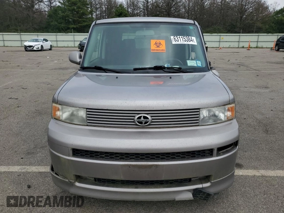 2006 Scion xB with VIN JTLKT324664060968, listed as a Copart auction lot 63115384 with Not Provided miles and Salvage Title. Bid and sale history available at carsss.com. Image 5.