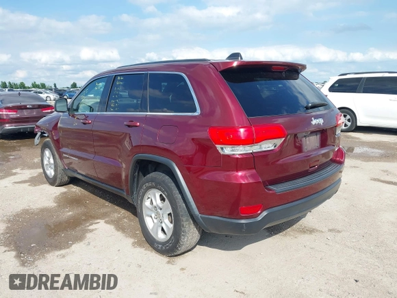 2016 Jeep Grand Cherokee Laredo with VIN 1C4RJEAG2GC386636, listed as a IAAI auction lot 42347946 with 325,943 mi miles and . Bid and sale history available at DreamBid. Image 3.