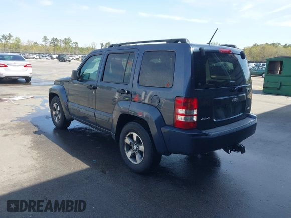 2008 Jeep Liberty Sport with VIN 1J8GN28K28W144152, listed as a IAAI auction lot 41885518 with 160,457 mi miles. Bid and sale history available at carsss.com. Image 3.