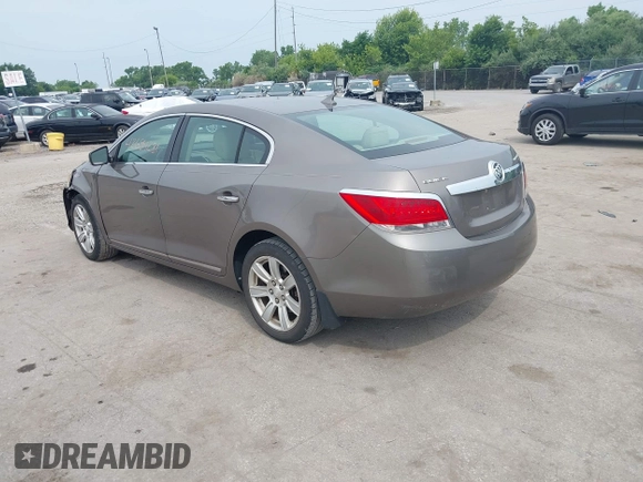 2011 Buick LaCrosse CXL with VIN 1G4GC5ED2BF327896, listed as a IAAI auction lot 42684281 with 135,662 mi miles and . Bid and sale history available at DreamBid. Image 3.
