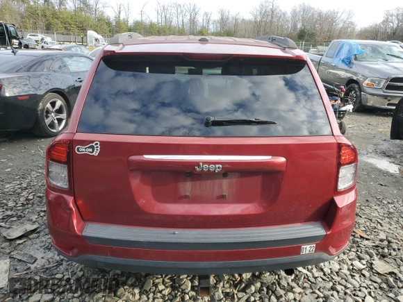 2016 Jeep Compass Sport z VIN 1C4NJCBB1GD506541, wystawiony jako Copart lot #87187464 z przebiegiem 71 100 mil mil oraz Szkoda całkowita • Salvage title. Historia ofert i sprzedaży dostępna na DreamBid. Obrazek 6.