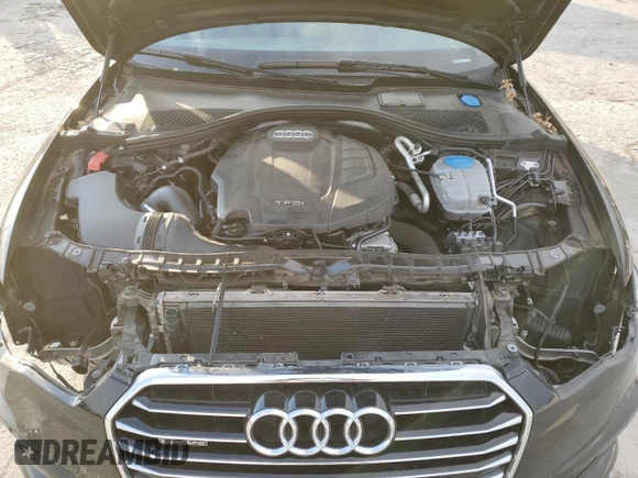 2018 Audi A6 Premium with VIN WAUF8AFC9JN018377, listed as a Copart auction lot 88665925 with 100,460 mi miles and Salvage Title. Bid and sale history available at carsss.com. Image 11.