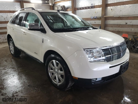 2008 Lincoln MKX with VIN 2LMDU68C68BJ39549, listed as a Copart auction lot 45288865 with 187,093 mi miles and Salvage Title. Bid and sale history available at carsss.com. Image 4.