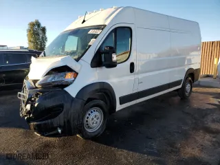 2025 Ram ProMaster Cargo Van Tradesman with VIN 3C6LRVDGXSE507318, listed as a Copart auction lot 83870744 with 2,236 mi miles and Clean Title. Bid and sale history available at carsss.com. Image 1.