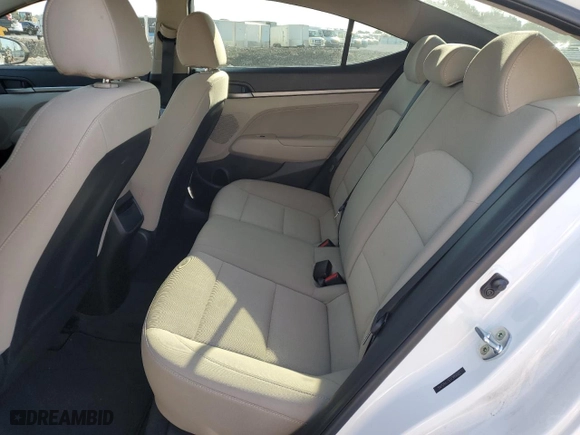 2018 Hyundai Elantra SEL with VIN 5NPD84LF8JH360042, listed as a Copart auction lot 52546685 with 42,862 mi miles and Salvage Title. Bid and sale history available at carsss.com. Image 10.