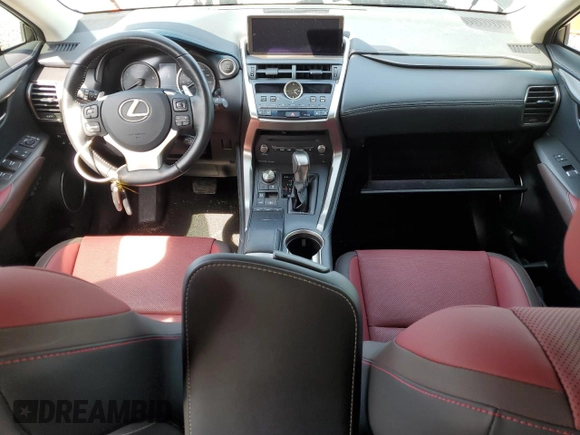 2019 Lexus NX with VIN JTJBARBZ7K2212775, listed as a Copart auction lot 54570085 with 41,946 mi miles and Salvage Title. Bid and sale history available at carsss.com. Image 8.