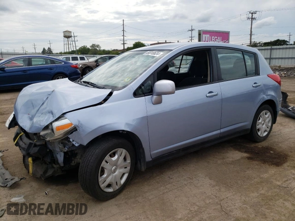 2011 Nissan Versa 1.8 S with VIN 3N1BC1CP9BL504540, listed as a Copart auction lot 69310634 with 75,726 mi miles and Salvage Title. Bid and sale history available at carsss.com. Image 1.