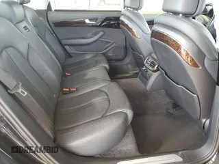 2015 Audi A8 3.0T z VIN WAU3GAFD8FN001253, wystawiony jako Copart lot #48946195 z przebiegiem 113 108 mil mil oraz Czysty tytuł • Clean title. Historia ofert i sprzedaży dostępna na DreamBid. Obrazek 10.