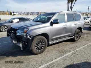 2021 Lexus GX with VIN JTJAM7BX9M5294256, listed as a Copart auction lot 45414195 with 72,518 mi miles and Salvage Title. Bid and sale history available at carsss.com. Image 1.