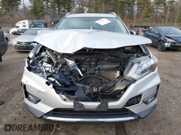 2017 Nissan Rogue S with VIN JN8AT2MV2HW285116, listed as a IAAI auction lot 41129853 with 95,605 mi miles and . Bid and sale history available at DreamBid. Image 13.