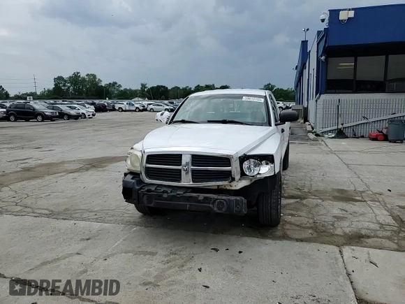 2005 Dodge Dakota SLT with VIN 1D7HE42N75S290422, listed as a Copart auction lot 59613155 with 132,450 mi miles and Salvage title. Bid and sale history available at DreamBid. Image 14.