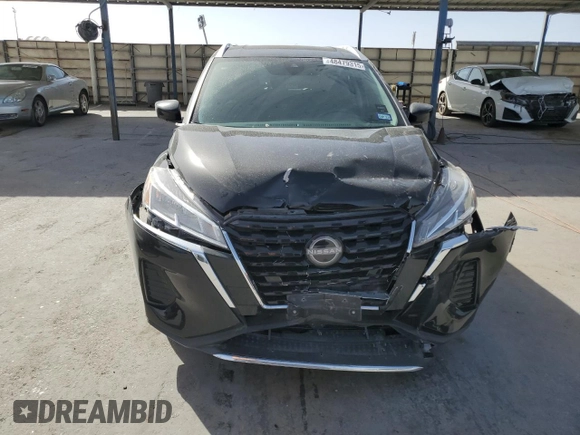 2023 Nissan Kicks SV with VIN 3N1CP5CV5PL558682, listed as a Copart auction lot 48479315 with 21,903 mi miles and Salvage Title. Bid and sale history available at DreamBid. Image 5.