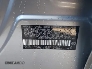 2022 Lexus IS 350 F Sport z VIN JTHGZ1B25N5049728, wystawiony jako IAAI lot #41344777 z przebiegiem 39 331 mil mil oraz . Historia ofert i sprzedaży dostępna na DreamBid. Obrazek 9.