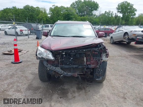 2012 Lexus GX 460 with VIN JTJBM7FX8C5040583, listed as a IAAI auction lot 42356538 with 166,781 mi miles and . Bid and sale history available at DreamBid. Image 13.