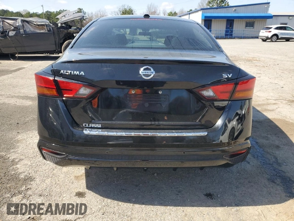 2022 Nissan Altima 2.5 SV with VIN 1N4BL4DV0NN304202, listed as a Copart auction lot 48923195 with 33,589 mi miles and Salvage Title. Bid and sale history available at carsss.com. Image 6.