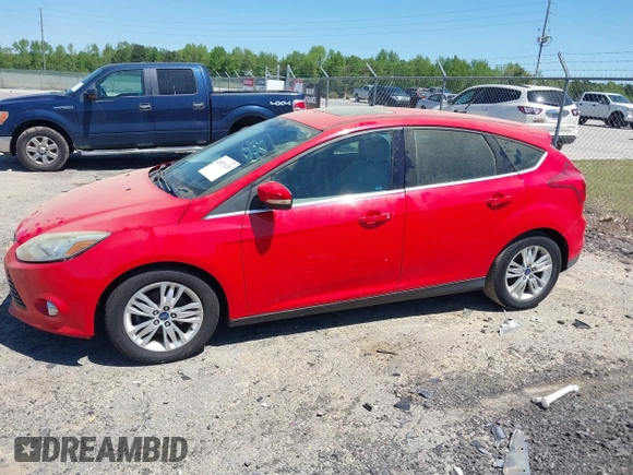 2012 Ford Focus SEL with VIN 1FAHP3M22CL213780, listed as a IAAI auction lot 42071129 with 151,924 mi miles. Bid and sale history available at carsss.com. Image 15.