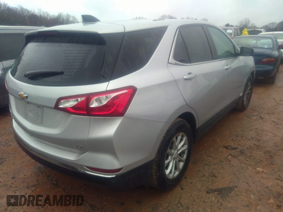 2018 Chevrolet Equinox LT with VIN 2GNAXJEV0J6236450, listed as a IAAI auction lot 41558200 with 98,726 mi miles and . Bid and sale history available at carsss.com. Image 4.