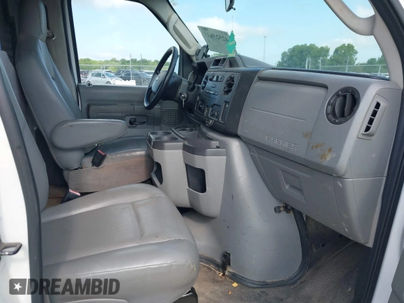 2013 Ford Econoline Cargo Commercial with VIN 1FTNE2EWXDDA52072, listed as a IAAI auction lot 42523635 with 262,097 mi miles and . Bid and sale history available at DreamBid. Image 5.
