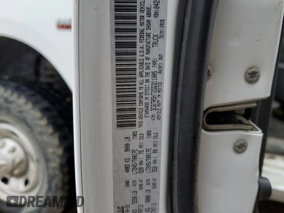 2016 Ram 2500 Tradesman with VIN 3C6TR5HT2GG311005, listed as a Copart auction lot 84623594 with 174,658 mi miles and Salvage title. Bid and sale history available at DreamBid. Image 13.