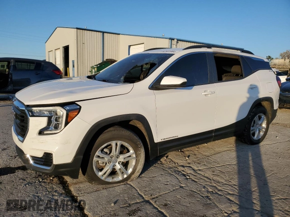 2022 GMC Terrain SLE with VIN 3GKALTEV0NL106903, listed as a Copart auction lot 82581964 with Not provided miles and Salvage title. Bid and sale history available at DreamBid. Image 1.