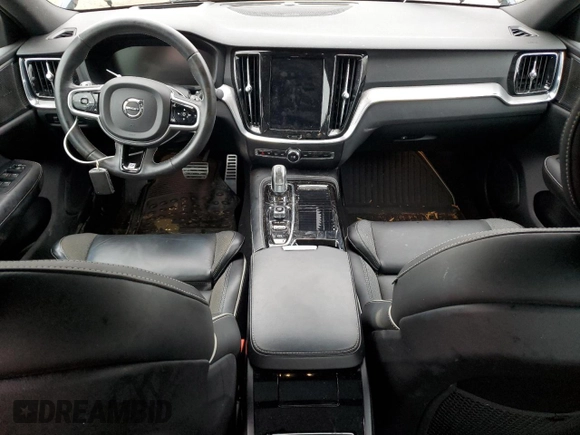 2019 Volvo S60 R-Design with VIN 7JRBR0FM3KG017556, listed as a Copart auction lot 40569944 with 29,744 mi miles. Bid and sale history available at carsss.com. Image 8.