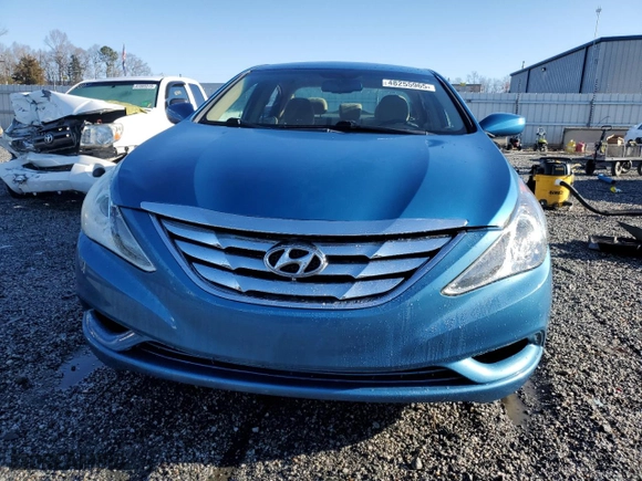 2012 Hyundai Sonata GLS with VIN 5NPEB4AC5CH320261, listed as a Copart auction lot 48255965 with 107,631 mi miles and Salvage Title. Bid and sale history available at carsss.com. Image 5.