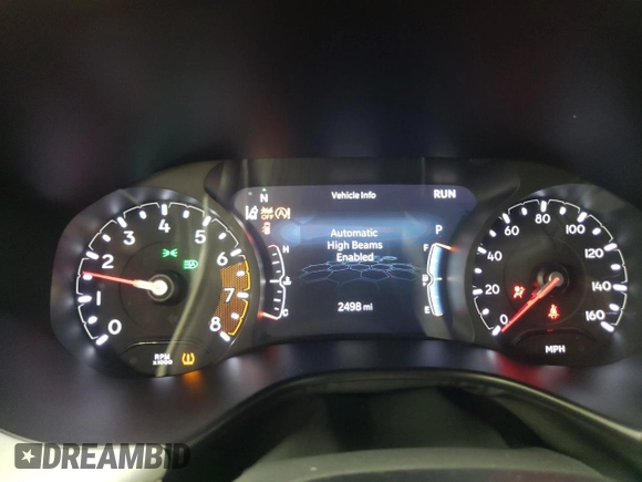 2025 Jeep Compass Limited with VIN 3C4NJDCN5ST565528, listed as a Copart auction lot 51971855 with 2,498 mi miles and Salvage title. Bid and sale history available at DreamBid. Image 9.
