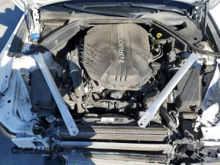 2021 Genesis G70 3.3T with VIN KMTG34LEXMU073395, listed as a Copart auction lot 43567435 with 149,093 mi miles and Salvage title. Bid and sale history available at DreamBid. Image 11.