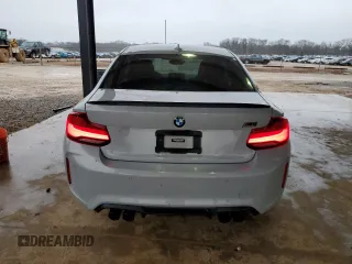 2020 BMW M2 Competition with VIN WBS2U7C02L7F01156, listed as a Copart auction lot 37743334 with 35,834 mi miles. Bid and sale history available at carsss.com. Image 6.