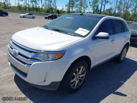 2013 Ford Edge Limited with VIN 2FMDK3KC8DBC61073, listed as a IAAI auction lot 41888030 with 1 mi miles. Bid and sale history available at carsss.com. Image 2.