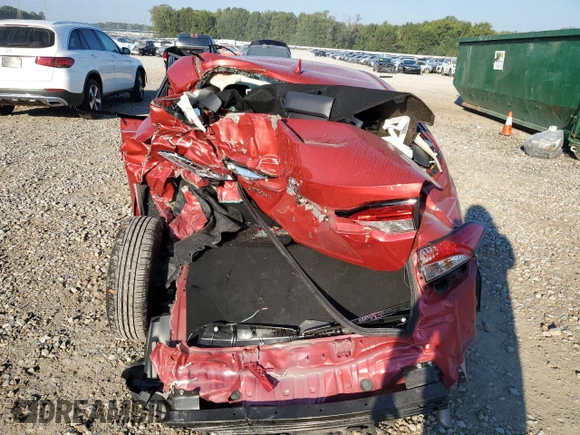 2021 Toyota Corolla LE with VIN 5YFEPMAE1MP266139, listed as a Copart auction lot 74340374 with 41,545 mi miles and Salvage Title. Bid and sale history available at carsss.com. Image 6.